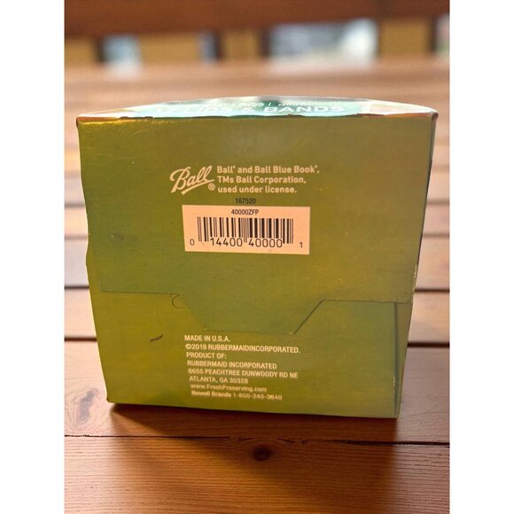 Ball Wide Mouth Lids & Bands BPA Free set of 12 New Sealed - Picture 6 of 6